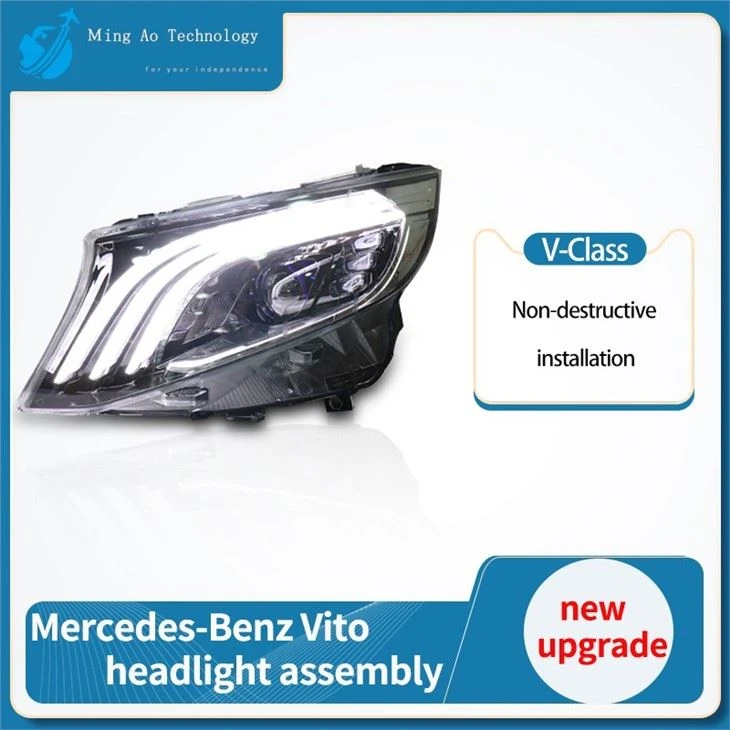 LED Headlights ForMercedes Benz V-Class